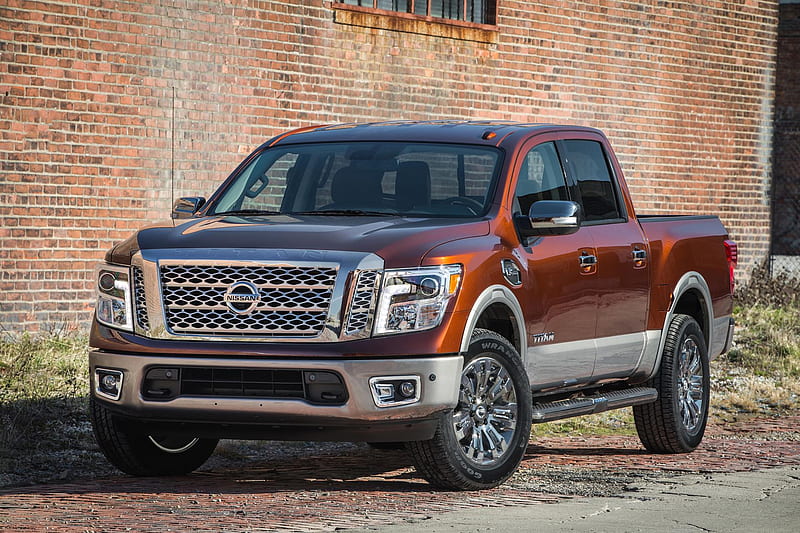 Nissan Titan XD, 2016 nissan titan truck, car, HD wallpaper