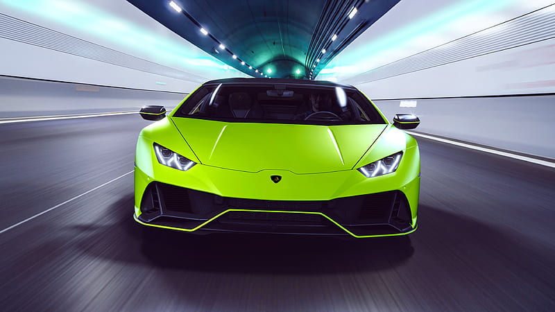 Lamborghini Huracán EVO Fluo Capsule 2021 5, HD wallpaper