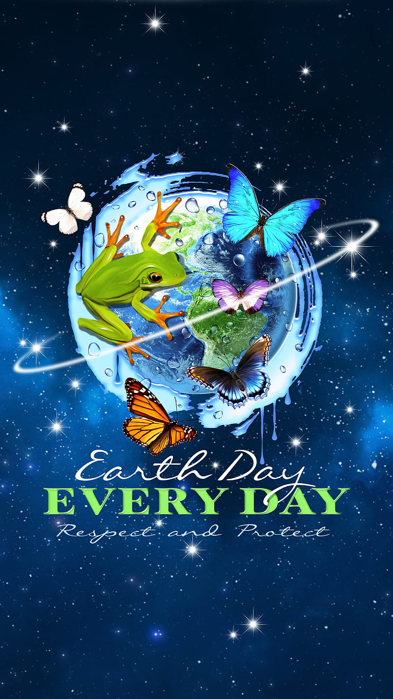 Earth Day - Every Day , conservation, earth day, environment, global warming, wildlife, HD phone wallpaper