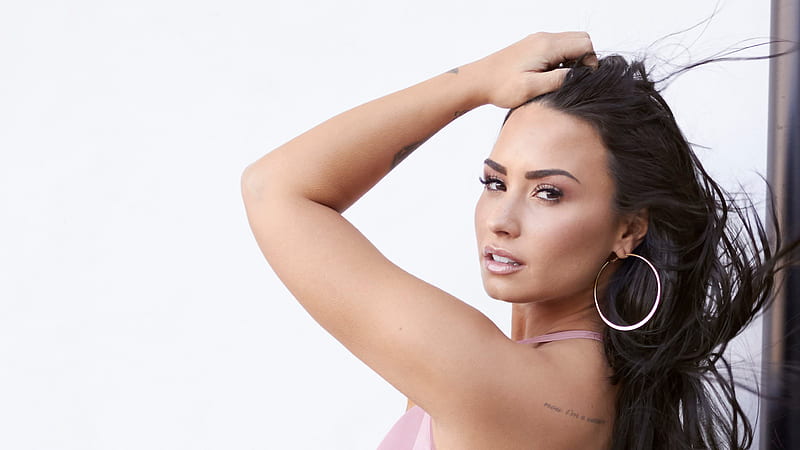 Demi Lovato 2018, demi-lovato, music, celebrities, girls, HD wallpaper