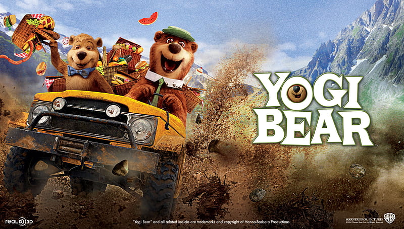 Yogi Bear, bear, funny bears, yogi bear movie, HD wallpaper | Peakpx
