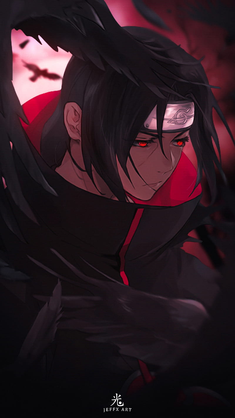 Itachi イタチ Naruto Magenta Sharingan Art Uchiha Edit Crow Manga Shippuden Hd Mobile Wallpaper Peakpx