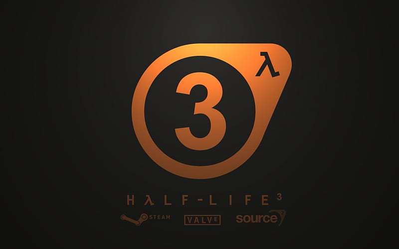 Half-Life 3, logo, HL3, new Half-Life, HD wallpaper