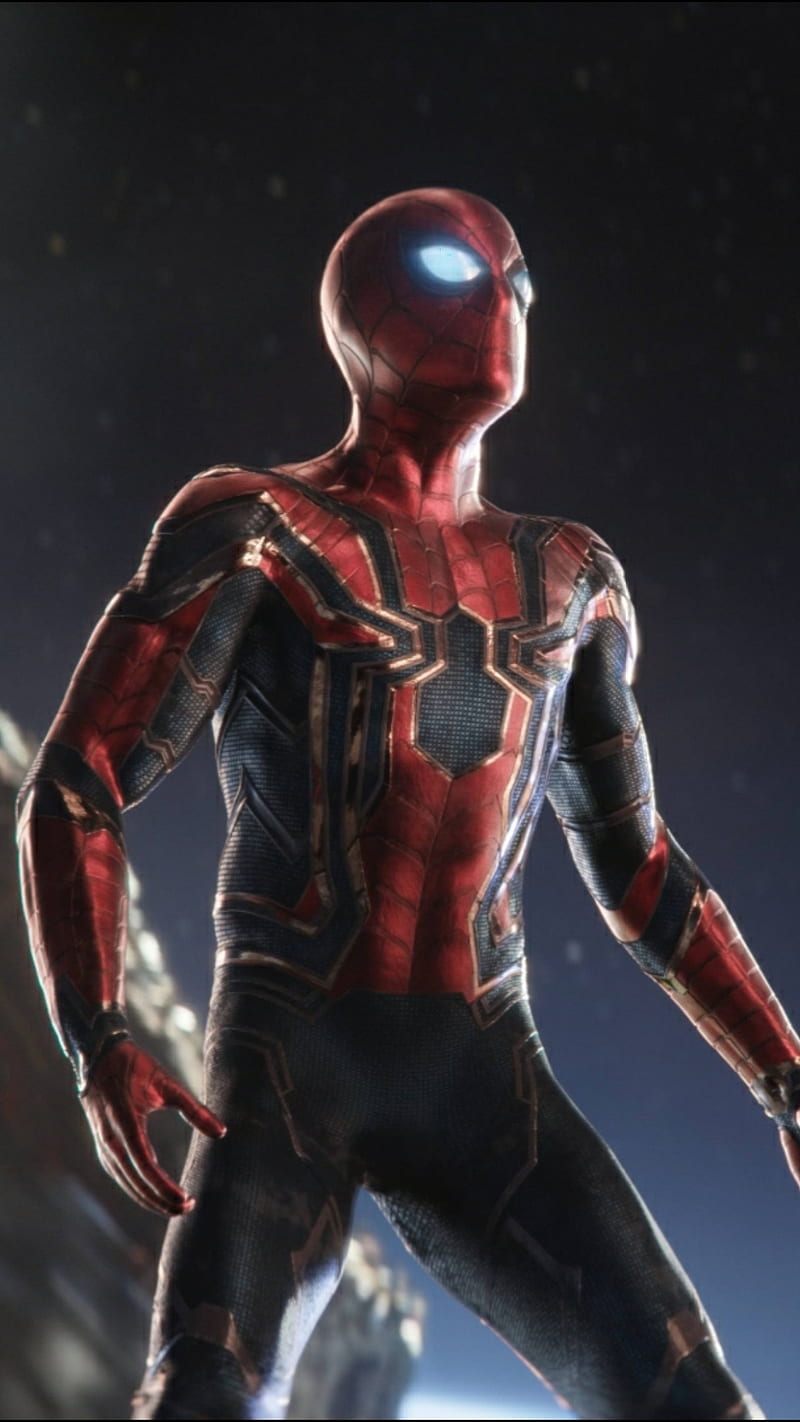 Iron spider man, avengers infinity war, spiderman, HD phone wallpaper |  Peakpx