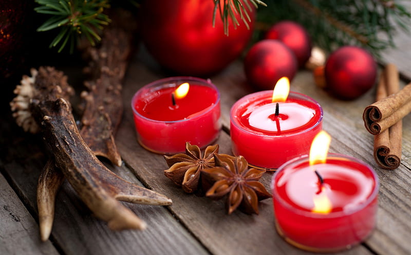 ***, holidays, anise, candles, happy, HD wallpaper