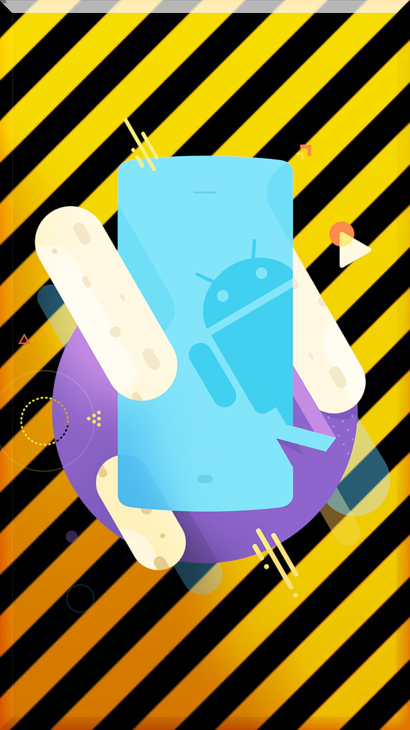 android nougat, 3d, android, nougat, HD phone wallpaper