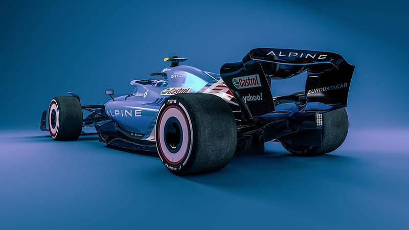 Racing, F1, Alpine F1 Team , F1 2022 , Race Car, HD wallpaper