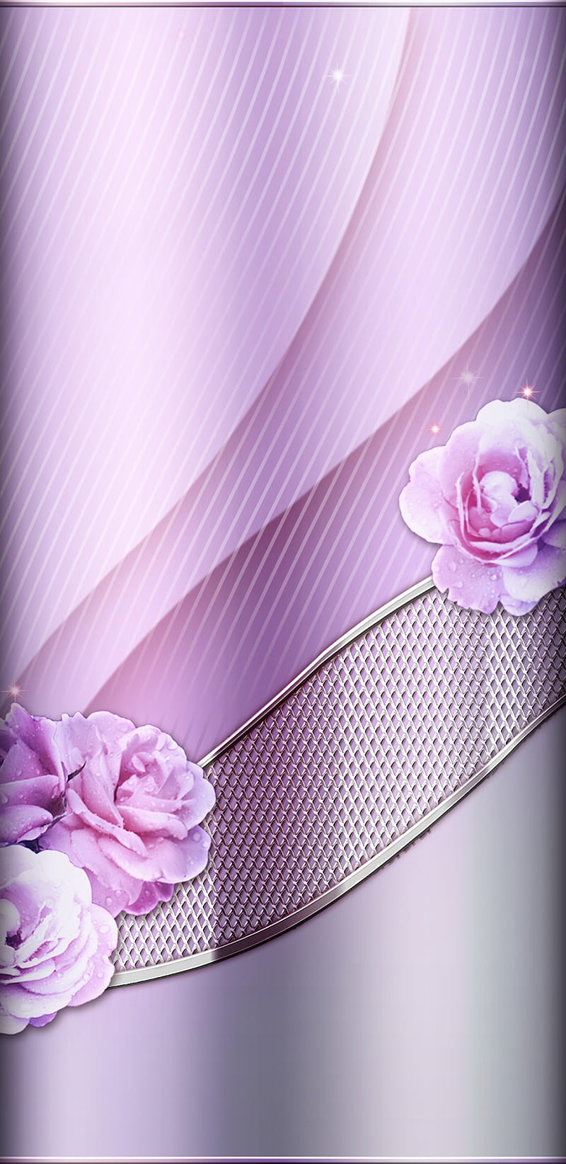 Divided Flowers, floral, flower, girly, pink, pretty, HD phone wallpaper