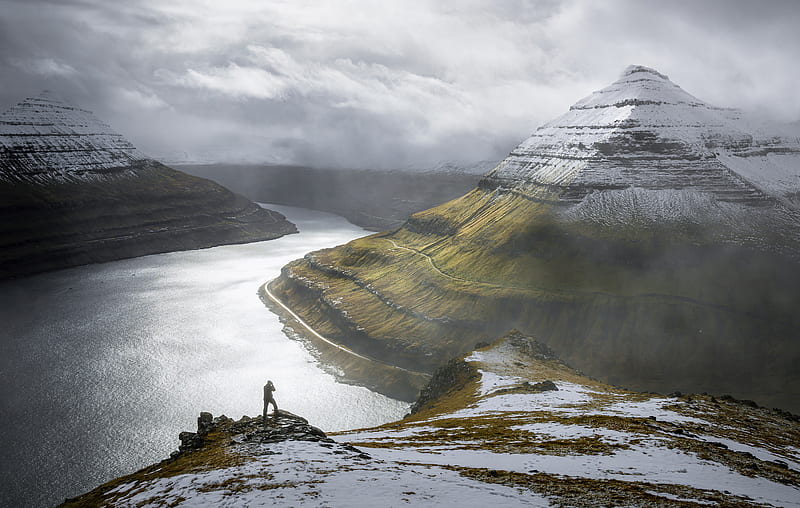 Faroes Island , island, nature, graphy, clouds, HD wallpaper