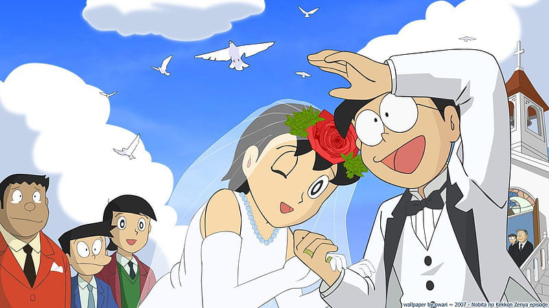 Shizuka In Wedding Dress Shizuka, HD wallpaper