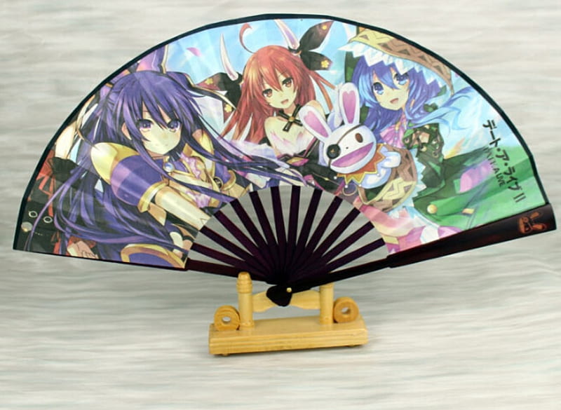 Japanese Anime Hand Fan, Holder, Anime, Fan, Japanese, Hand, HD wallpaper