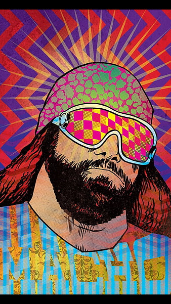 Macho Man Randy Savage Art