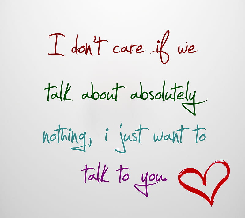 talk to you, absolutely, cool, life, love, new, quote, saying, sign, HD wallpaper