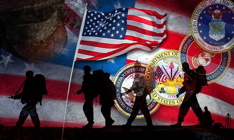 Happy Veterans Day . ., Air Force, Navy, Army, holiday, military, Coast Guard, Veterans Day, HD wallpaper