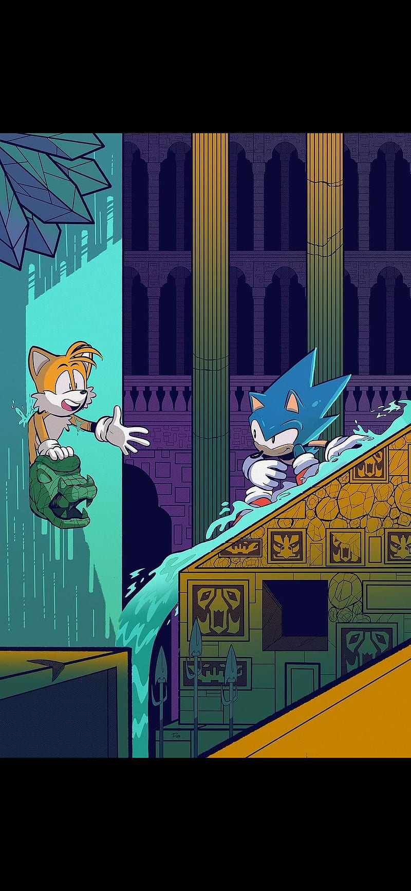 Classic tails  Classic sonic, Sonic, Sonic art