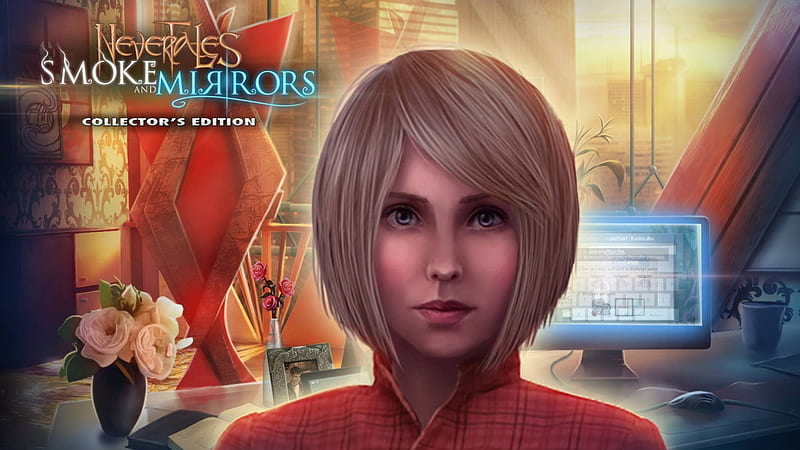Nevertales 3 - Smoke and Mirrors, hidden object, cool, video games, puzzle, fun, HD wallpaper