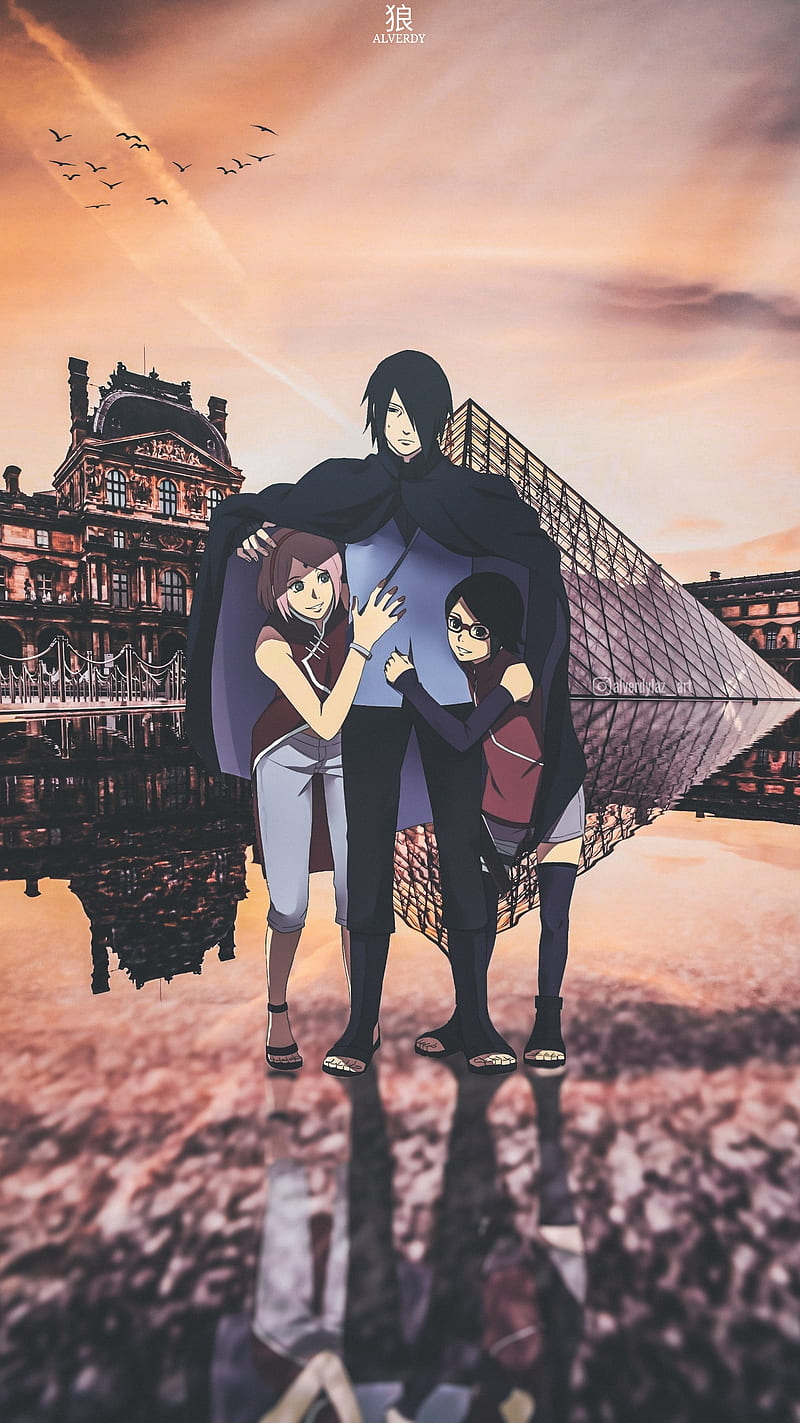 Sarada Uchiha  Naruto and sasuke wallpaper, Uchiha, Anime