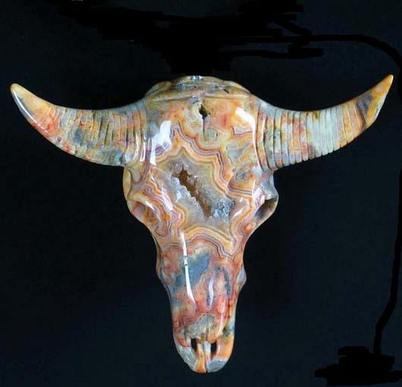 CRAZY LACE AGATE BULL SKULL, cool, rock, head, skull, bull, HD wallpaper |  Peakpx