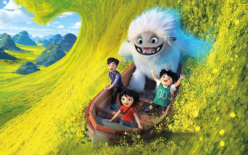 Abominable 2019 Animation Film, HD wallpaper