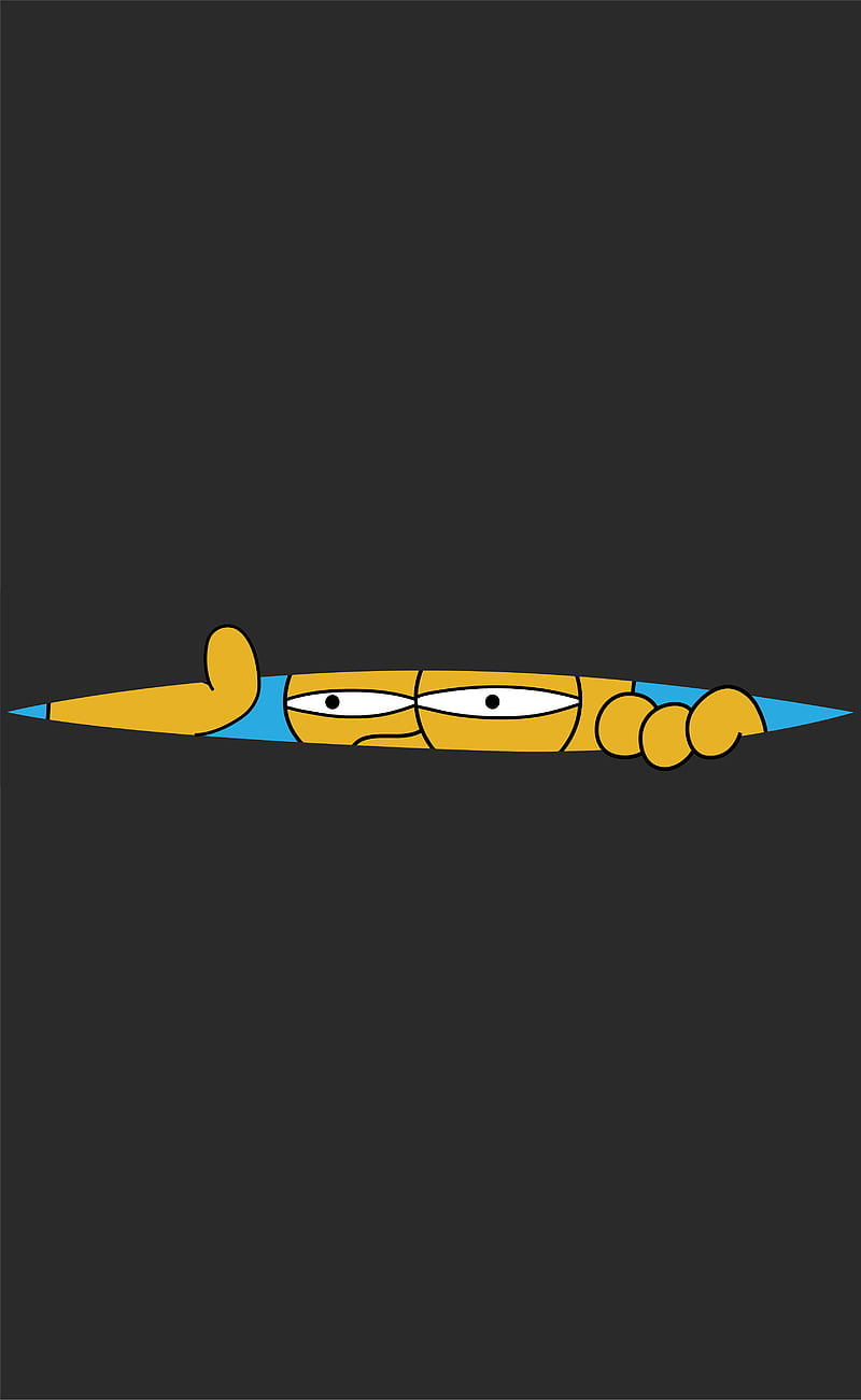 Homero, bart, dark, fox, sprinfield, the simpson, tiktok, tv, HD phone wallpaper