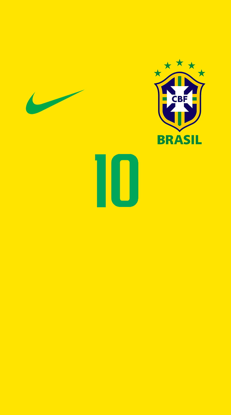 Brasil 2018, amarelo, yellow, cbf, coutinho, marcelo, neymar, pentacampeao, rusia 2018, russia 2018, HD phone wallpaper