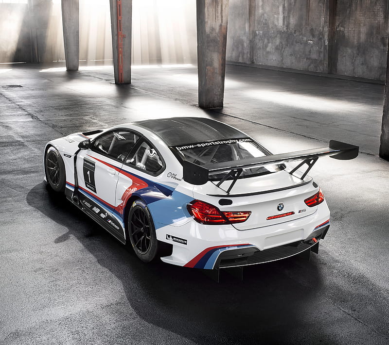 BMW M6 GT3, auto, bimmer, car, m bmw, race, HD wallpaper
