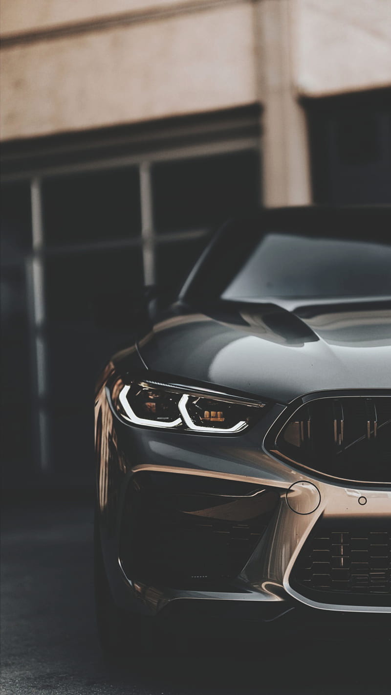 BMW M8 GC, car, close up, gran coupe, luxury, m power, the m8, vehicle, HD phone wallpaper
