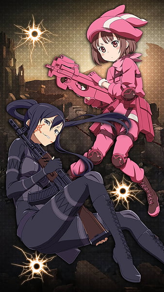 Anime Sword Art Online Alternative: Gun Gale Online HD Wallpaper by JZjuarez