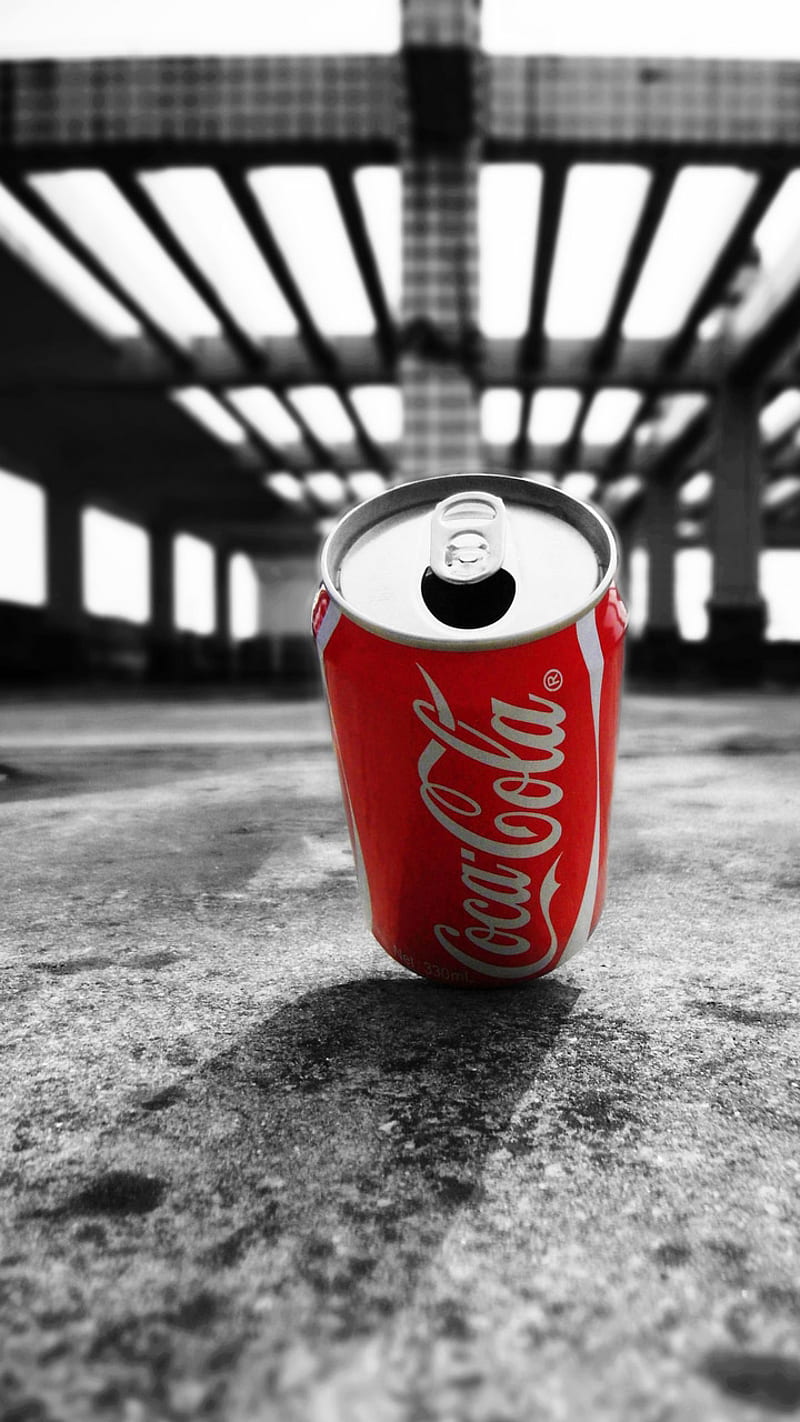 Coca Cola can, coca cola, drink, HD phone wallpaper