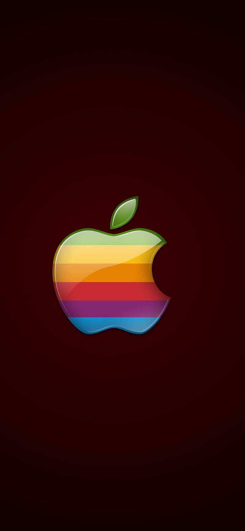 Retro Apple Logo iPhone XS, iPhone 10, iPhone X , , Background, and, HD phone wallpaper