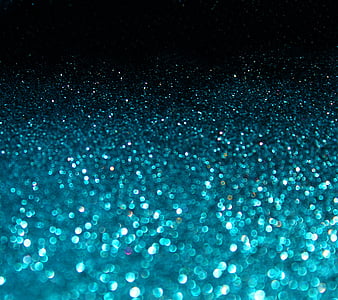 Glitter, abstract, blue, dark, shiny, sparkling, HD wallpaper