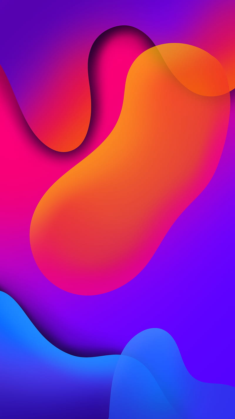 gradient forms 2, abstract, gradient best, colors, cool, forms, liquid, simple, texture, HD phone wallpaper