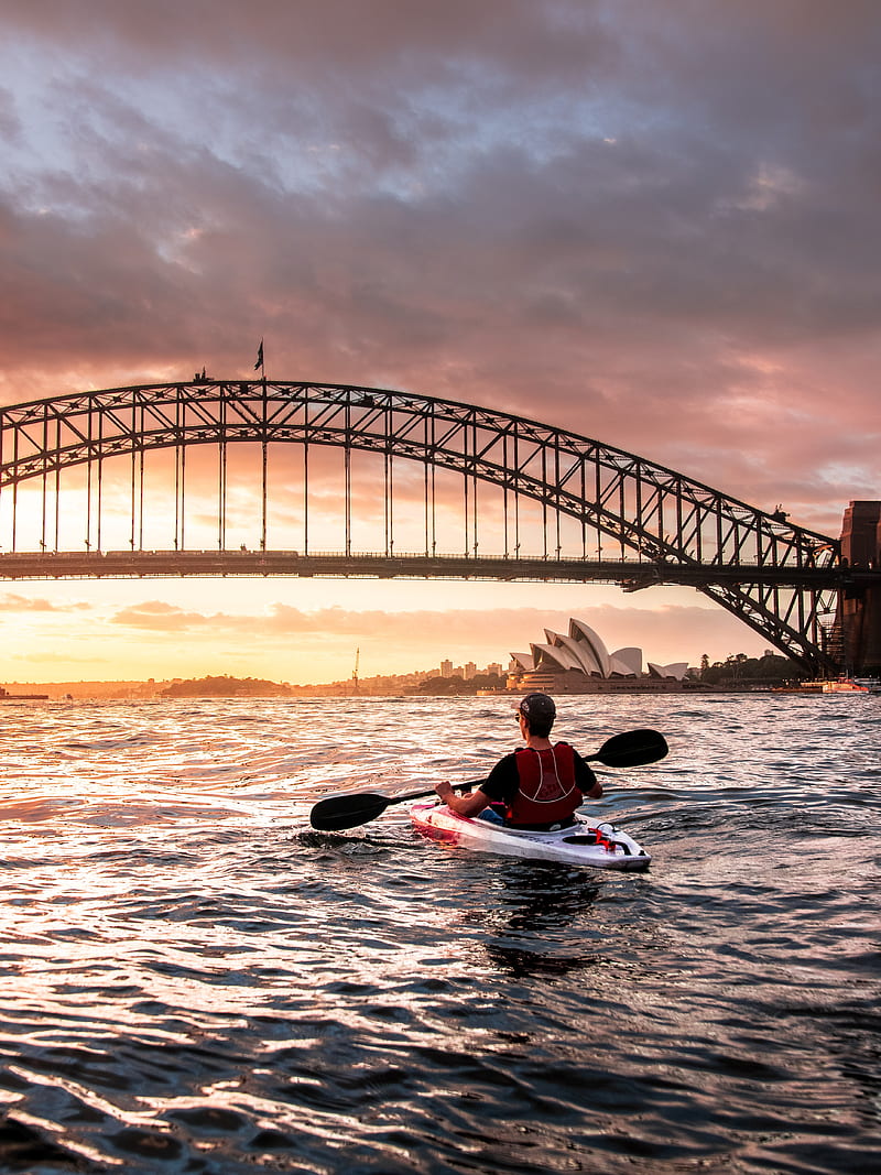 rowing, helmet, bridge, HD phone wallpaper