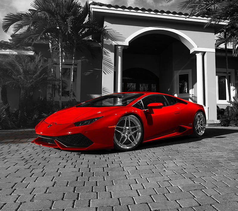 Huracan, lambo, lamborghini, modified, red, supercar, HD wallpaper | Peakpx