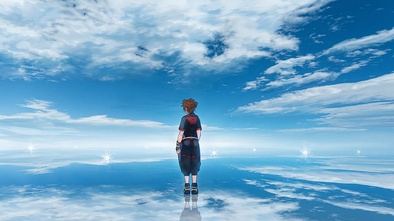 Sora - nhân vật chính trong trò chơi Kingdom Hearts 3, với tính cách lạc quan, can đảm, tấm lòng tràn đầy niềm tin và tình bạn. Hãy xem hình ảnh liên quan để cảm nhận hành trình đầy phiêu lưu của Sora!