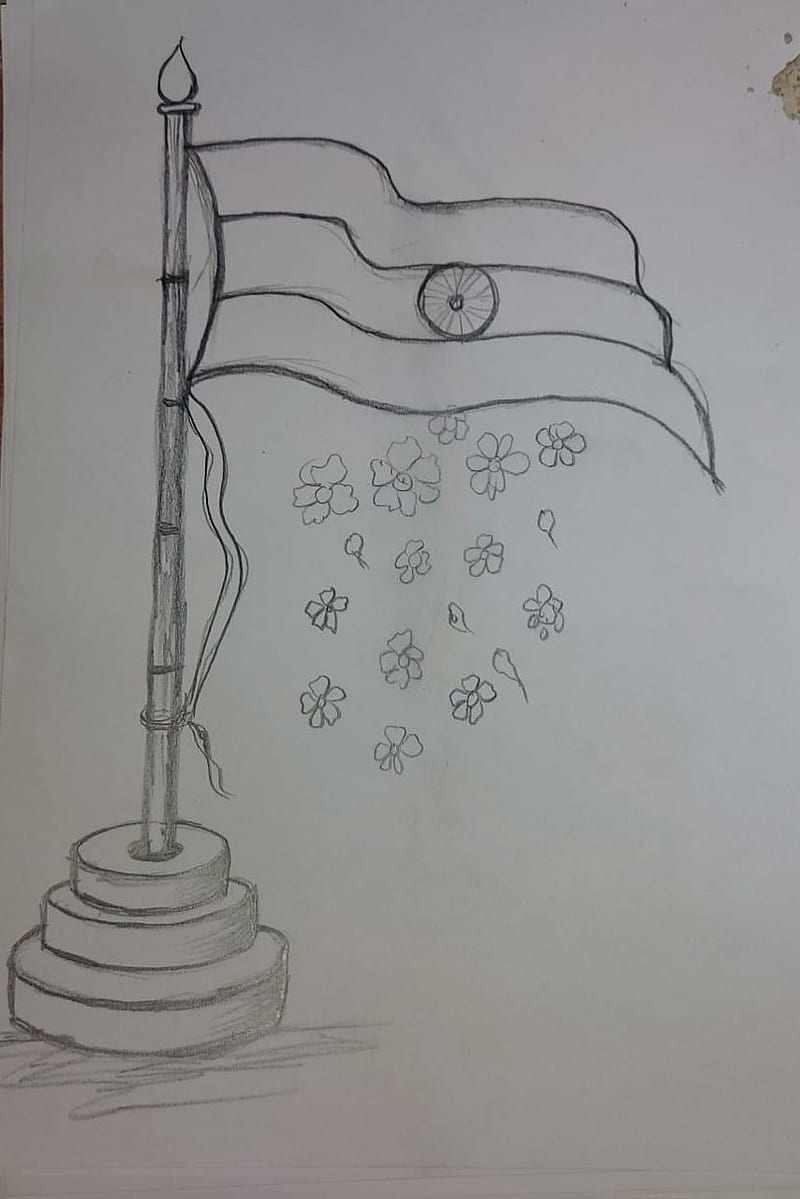 Indian Flag | Flag drawing, Indian flag, India flag-saigonsouth.com.vn