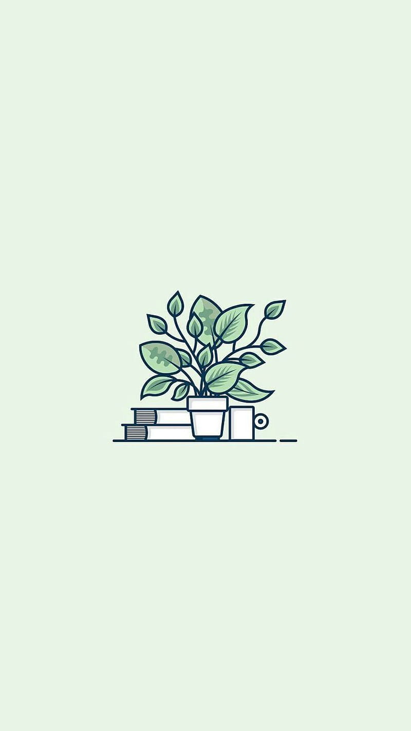 Green Aesthetic  Adorable Plant Wallpaper Download  MobCup