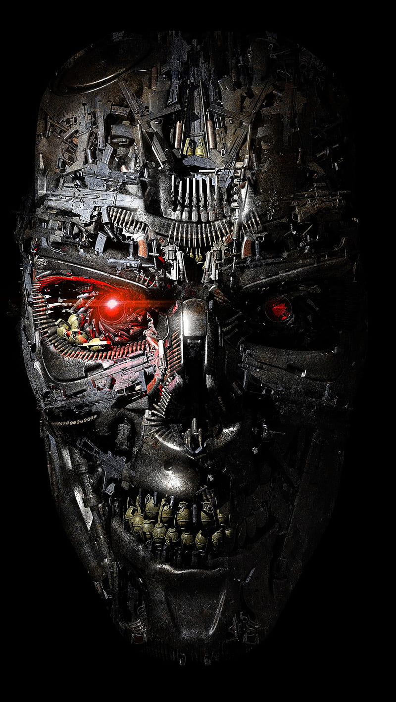 Terminator Genisys, robot, HD phone wallpaper