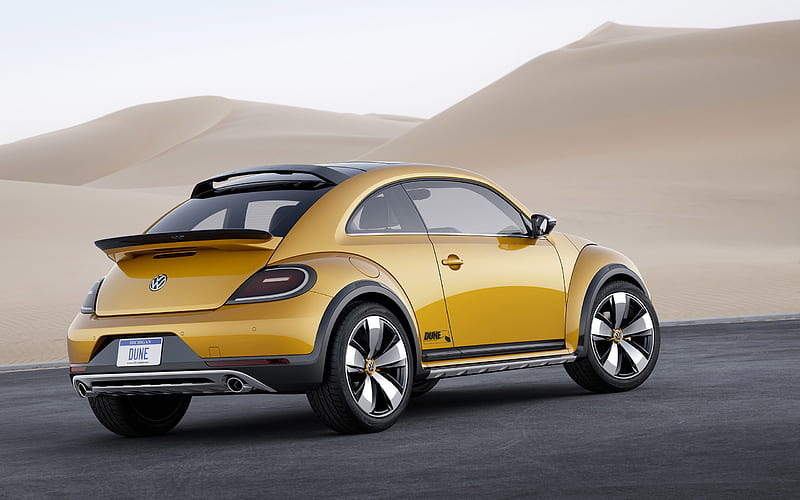 2014 Volkswagen Beetle Dune Concept, Hatch, Inline 4, Turbo, car, HD wallpaper