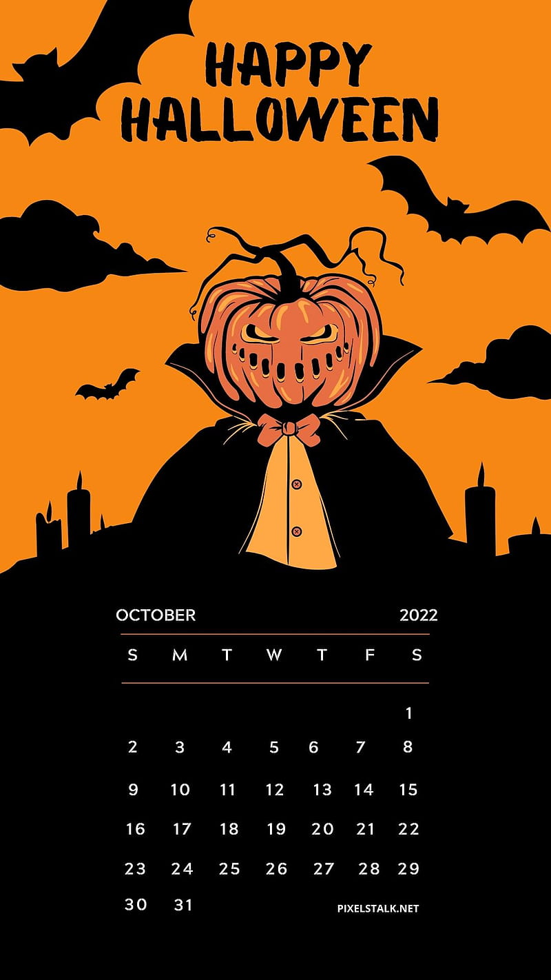 October 2022 Calendar HD Backgrounds Free Download  PixelsTalkNet