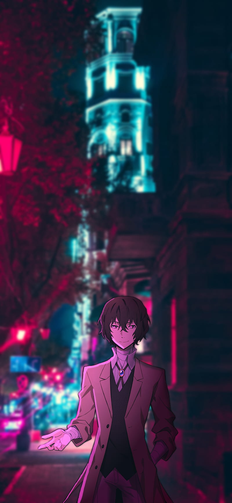 Osamu Dazai, bungou, stray dogs, HD phone wallpaper