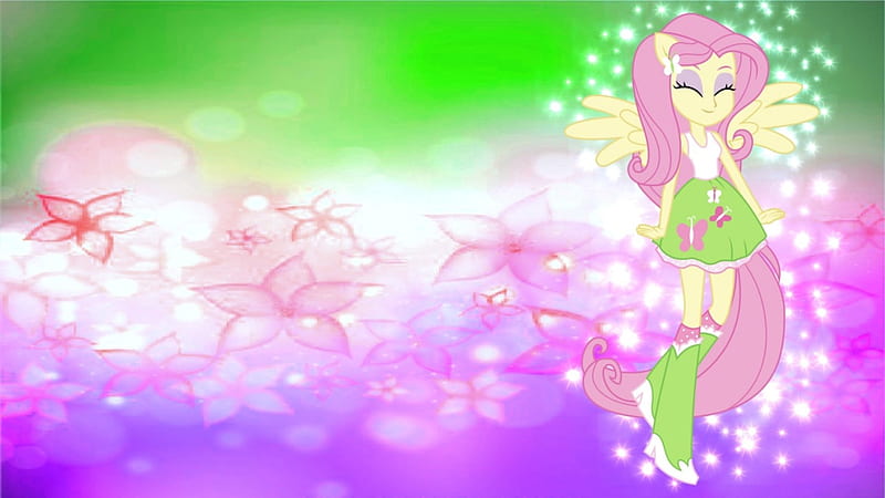 Fluttershy Ponyup Pretty Bonito Mlp Magic My Little Pony Tv Series Fluttershy Hd Wallpaper Peakpx