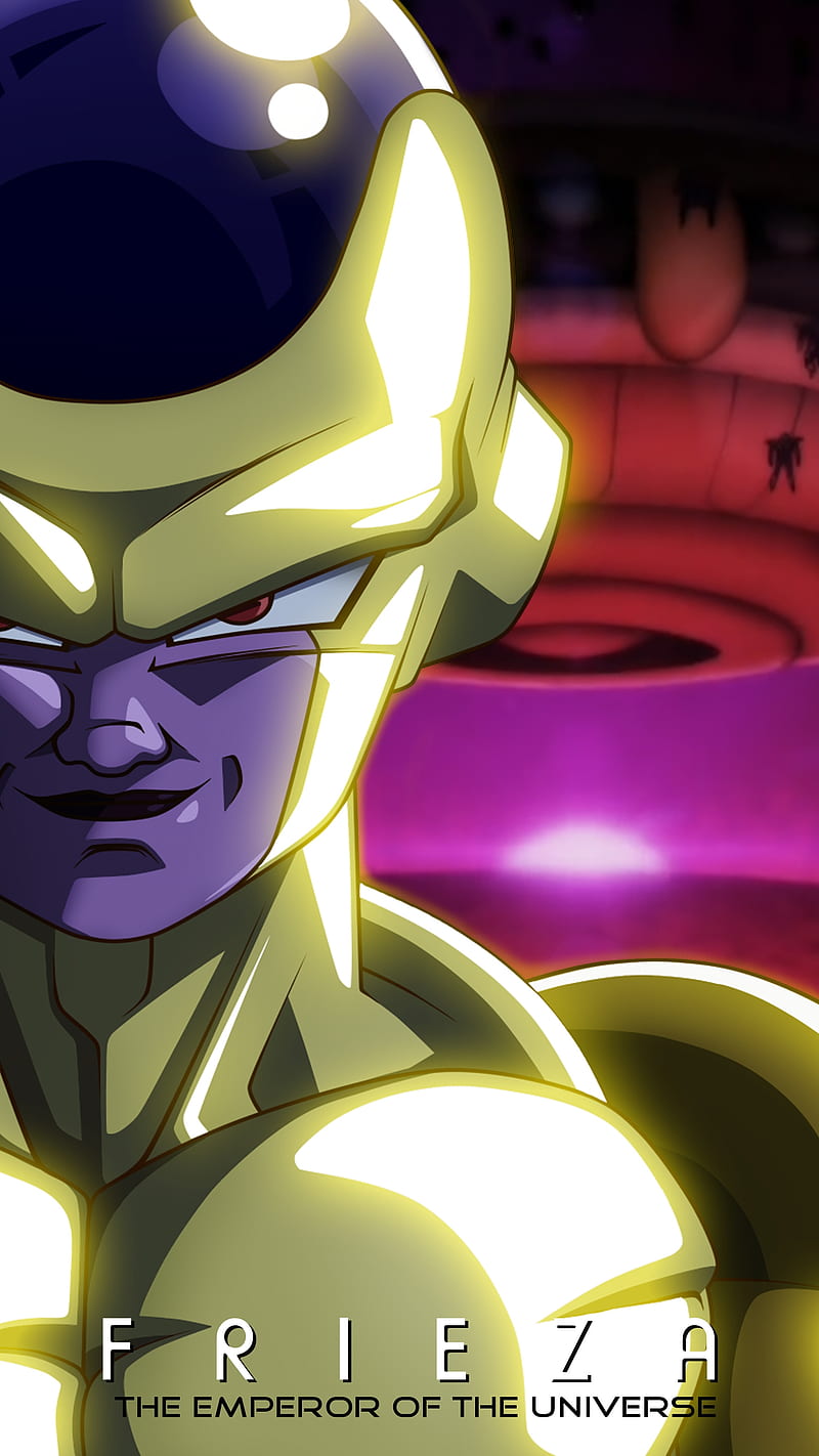 FREEZA DOURADO  Dragones, Fondo de pantalla de anime, Personajes