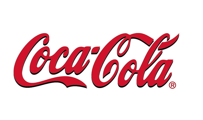 Coca Cola, red, publicity, cocacola, collage, abstract, white, HD wallpaper