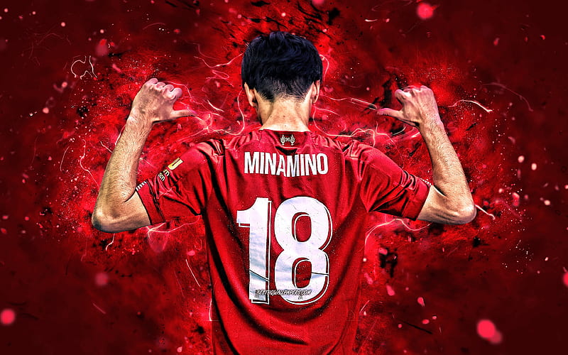 Takumi Minamino, red, soccer, takumi, japanese, minamino, lfc, sport, ynwa,  japan, HD wallpaper | Peakpx