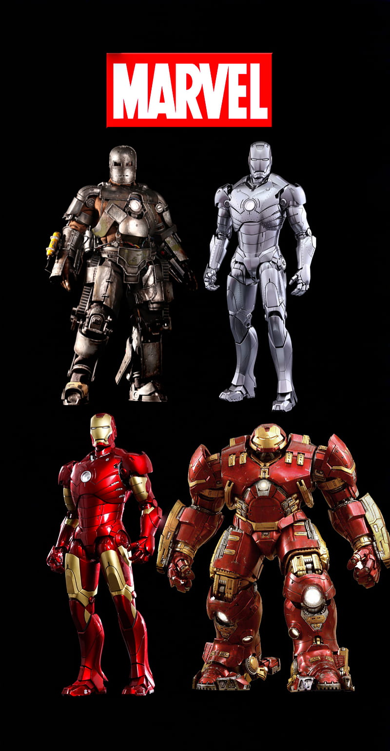 Iron Man , hulk, hulkbuster, iron man, iron man 2, iron man 3, iron man hulkbuster, mark 2, mark 3, mark1, war machine, HD phone wallpaper