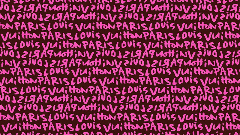Download Rainbow Louis Vuitton Print On White Wallpaper