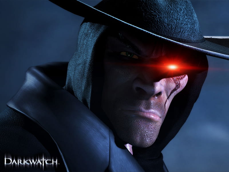 Curse of the West, red eye, action, darkwatch, game, adventure, HD wallpaper