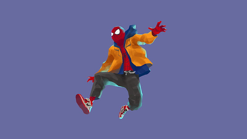 Spider Man, homecoming, into, movie, spider, spiderman, verse, HD wallpaper