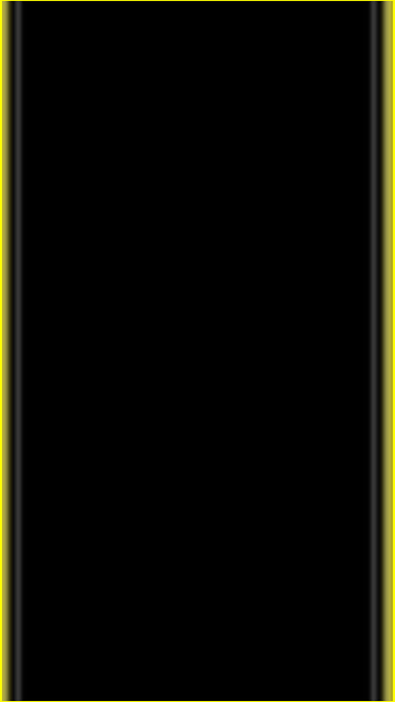 Cool LED Light, black gold edge, bubu, colors, edge, gold, iphone x, magma, neon, HD phone wallpaper